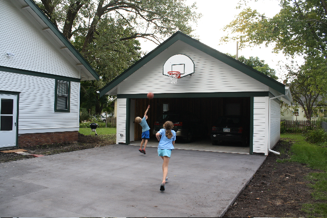 the new garage undergoes testing