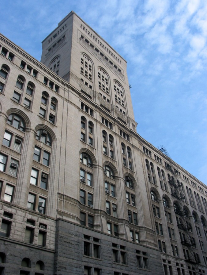 The Auditorium's eighteen-story tower
