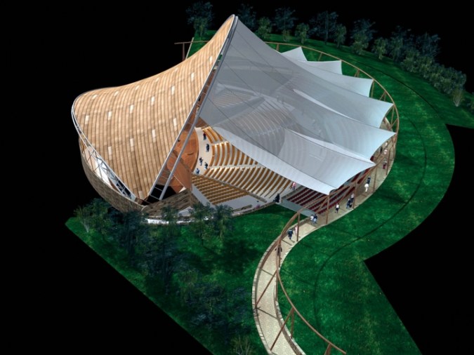 FTL’s outdoor performance space in Sun Valley, ID